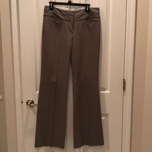 Express Editor Wide waist band pinstriped pants